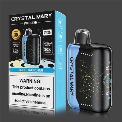 CM VAPE 30000 PUFF PULSE X Jednorázová Vape 5%:Blueberry Sour Malina